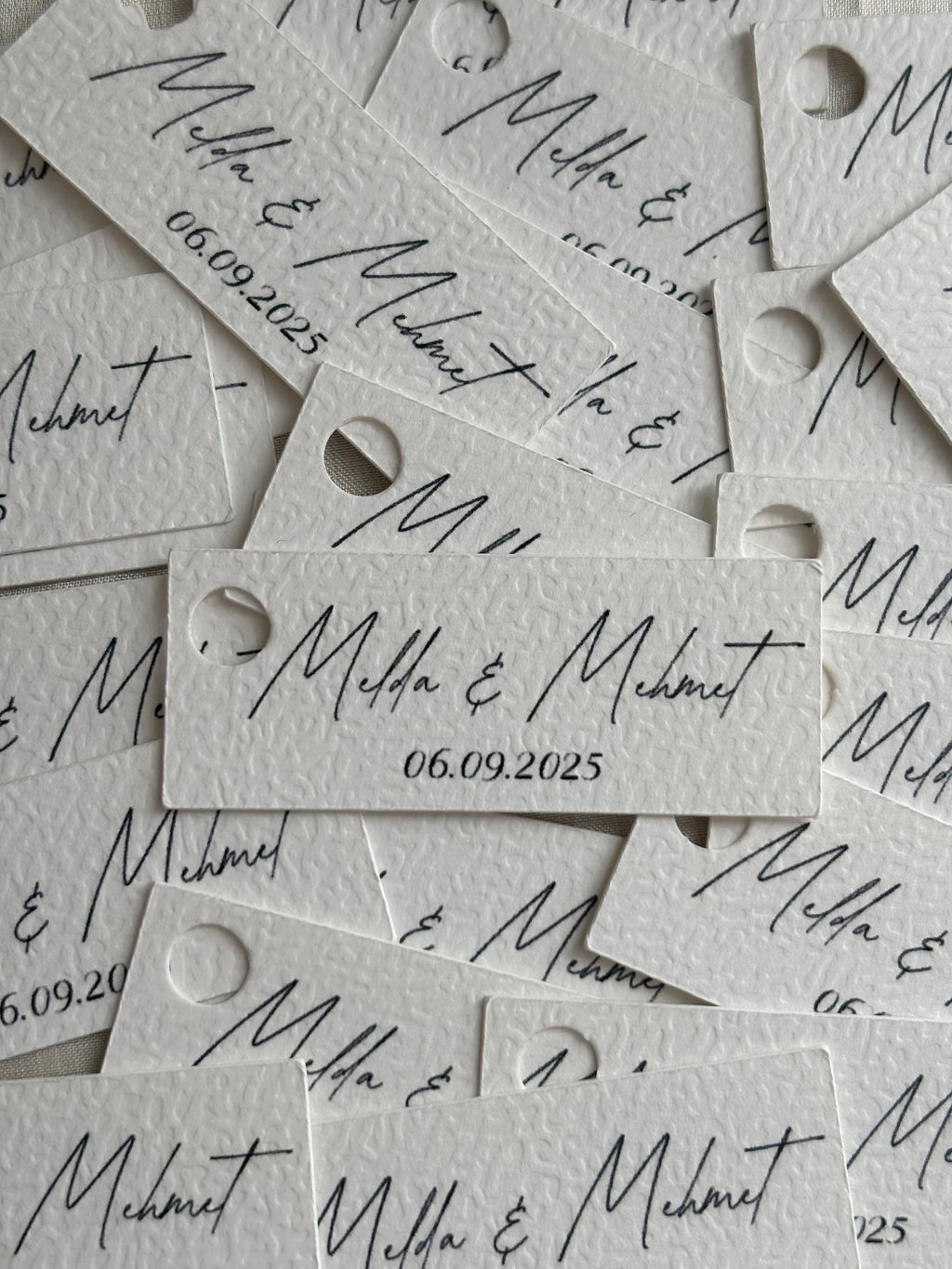 Hanglabels met naam 5x2