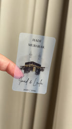 Umrah Mubarak stickers | zamzam