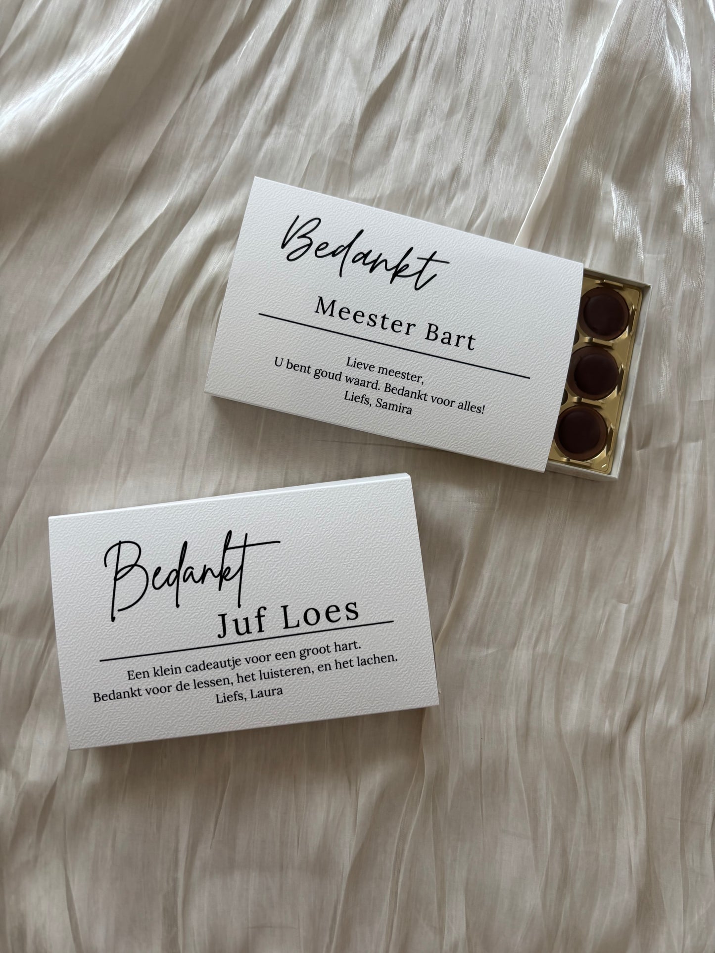 Toffifee | bedankt | leerkrachten