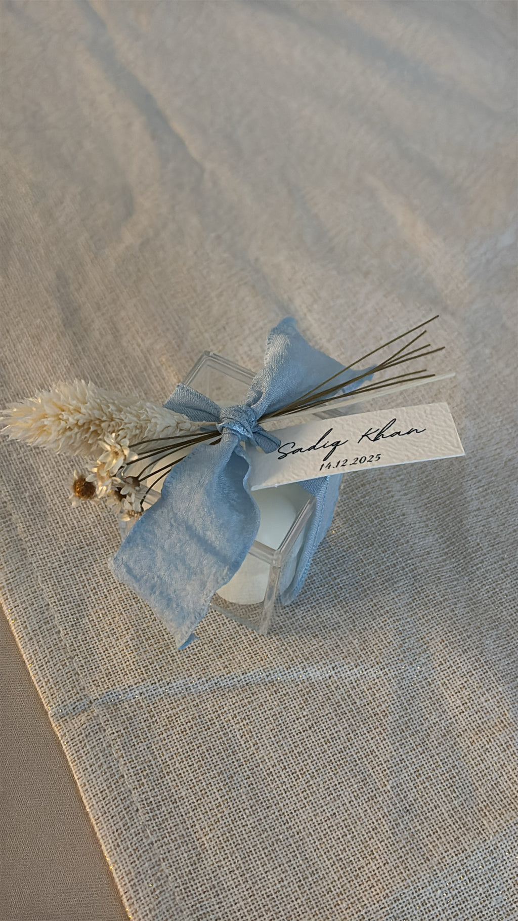 Bubble kaars | zonder bloemen