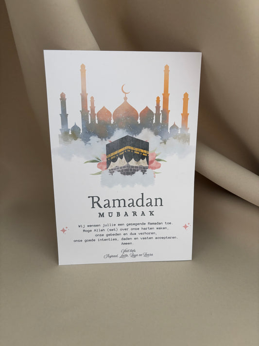 Ramadan Mubarak | Tafelkaart