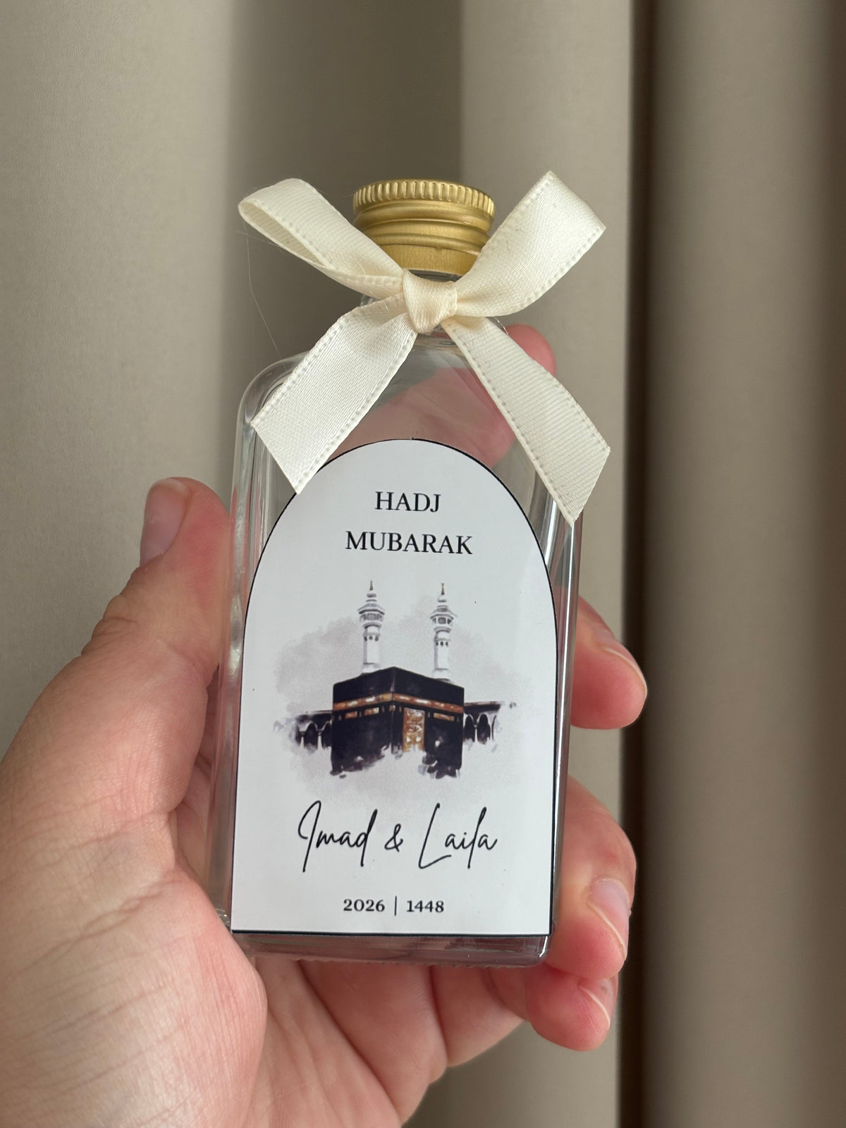 Umrah & hadj Mubarak flesjes 50ML