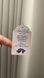 Face the qibla zamzam stickers