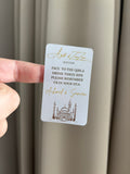 A gift of zamzam stickers| nude