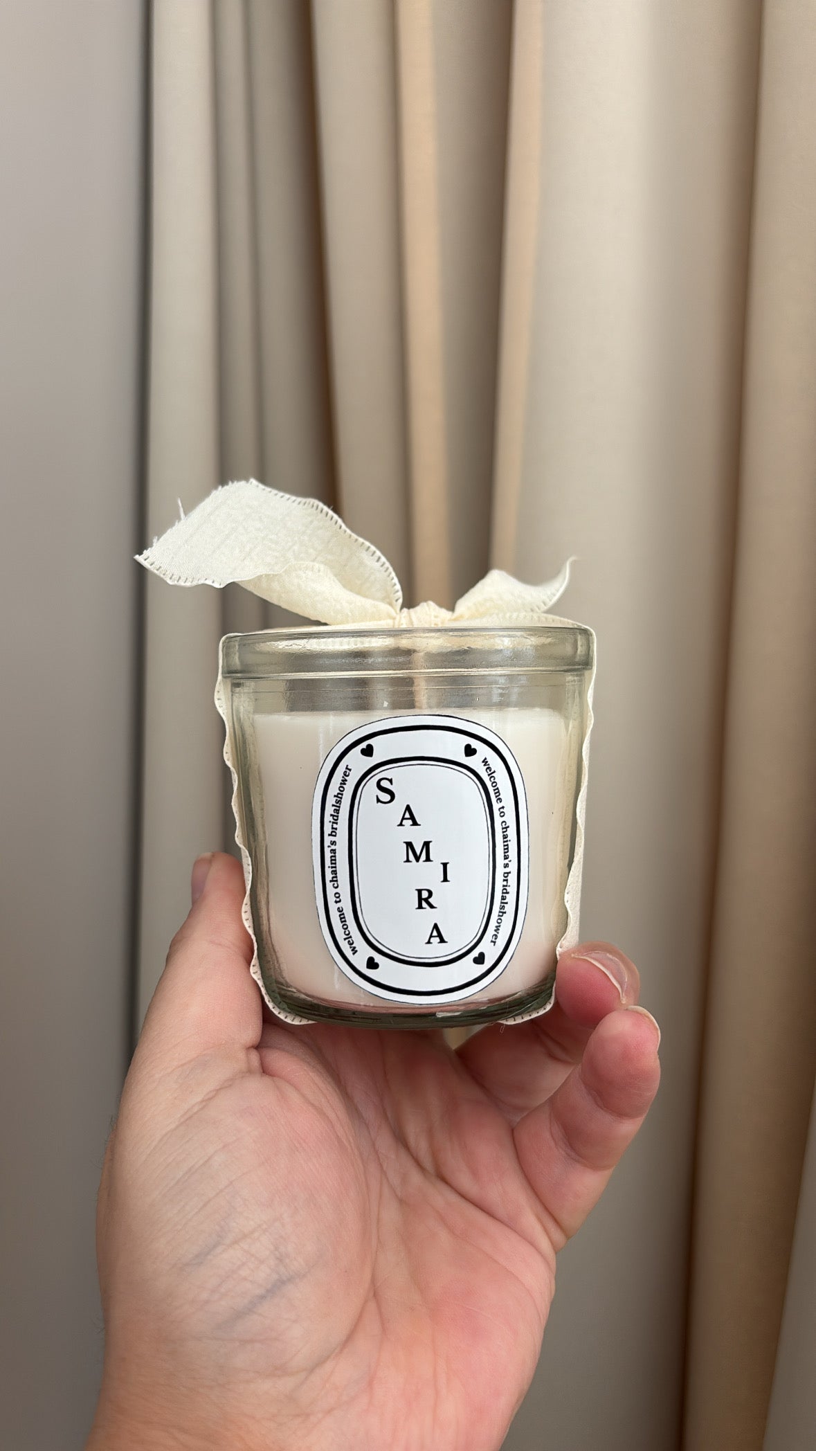 Gepersonaliseerde Kaars Diptyque-stijl