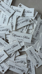 Thara Hanglabels met naam