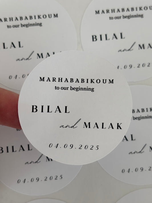 Marhababikoum stickers