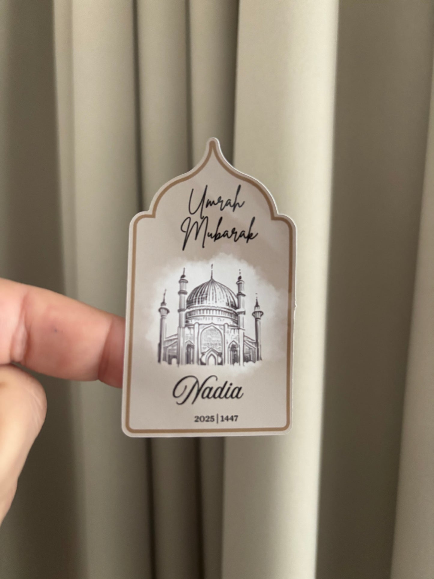 Umrah mubarak (nude) stickers