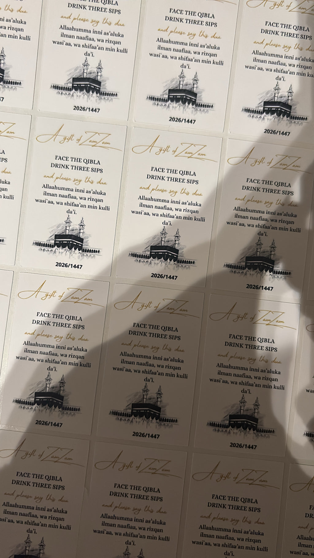 Zamzam stickers