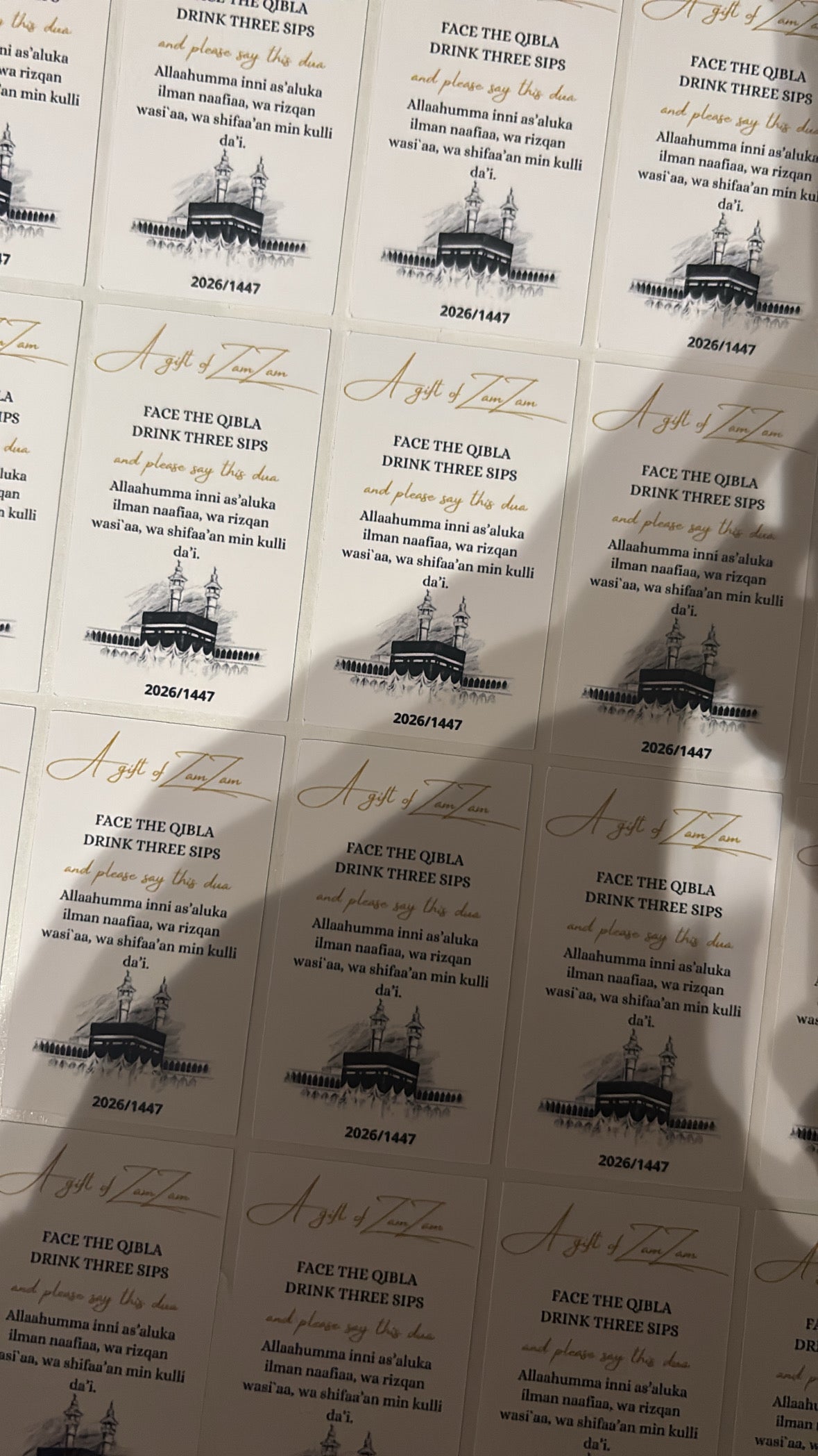 Zamzam stickers