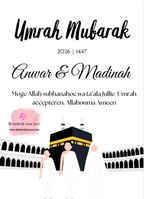 Umrah & Hadj Mubarak lijst