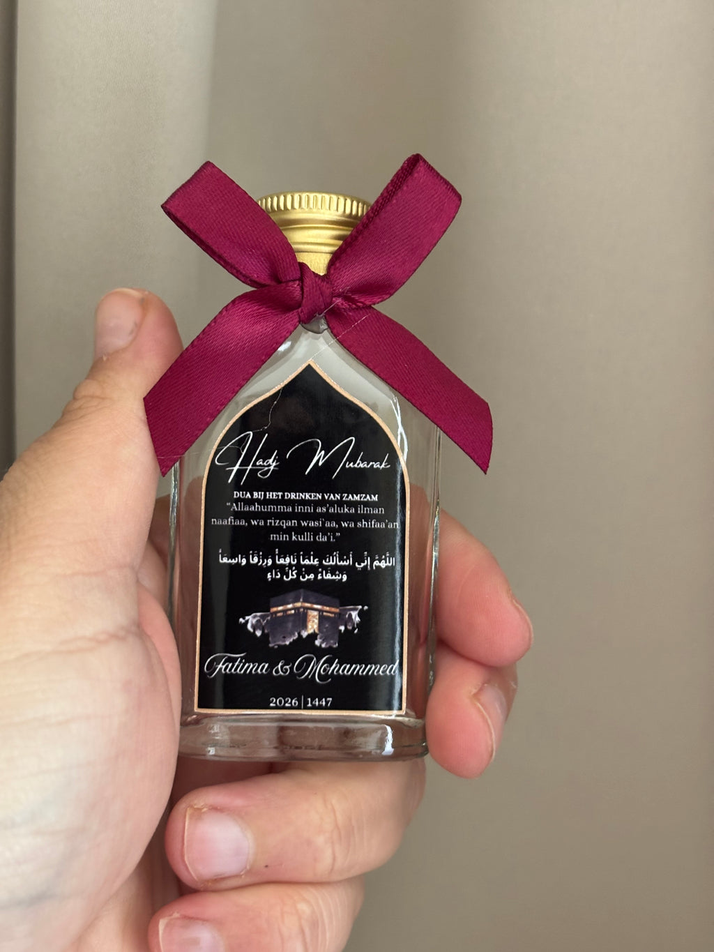 A gift of zamzam flesje 20ML