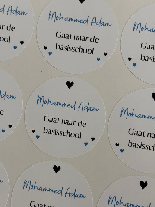 Afscheid stickers | Gaat naar de basisschool