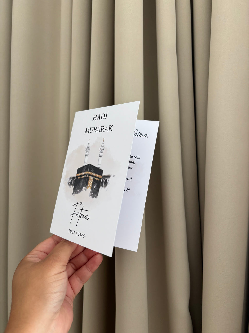 Umrah & Hadj Mubarak | wenskaart