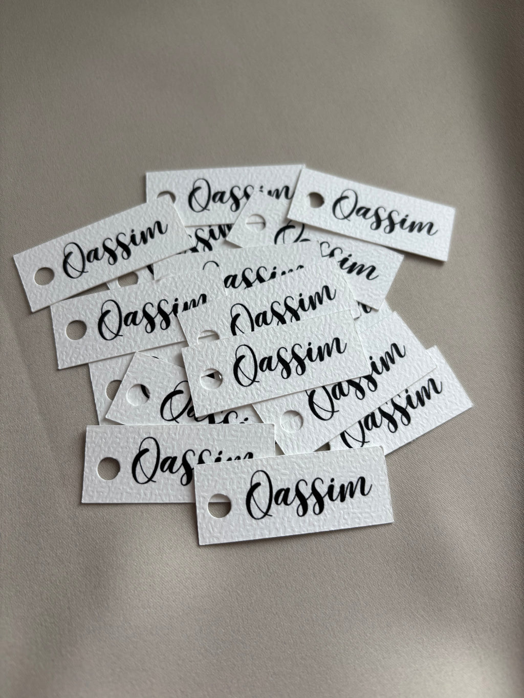 Hanglabels met naam || 5x2