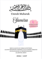 Umrah & Hadj Mubarak lijst