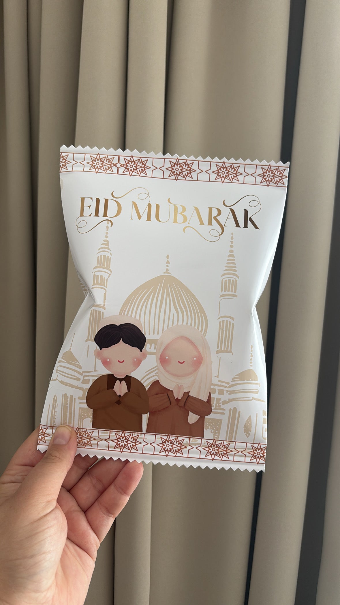 Eid Mubarak chipszak, eid Mubarak, eid Mubarak Gifts 
