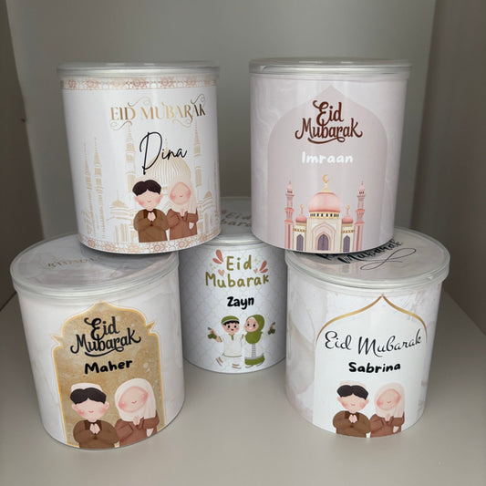 Eid Mubarak pringles, pringles traktatie 