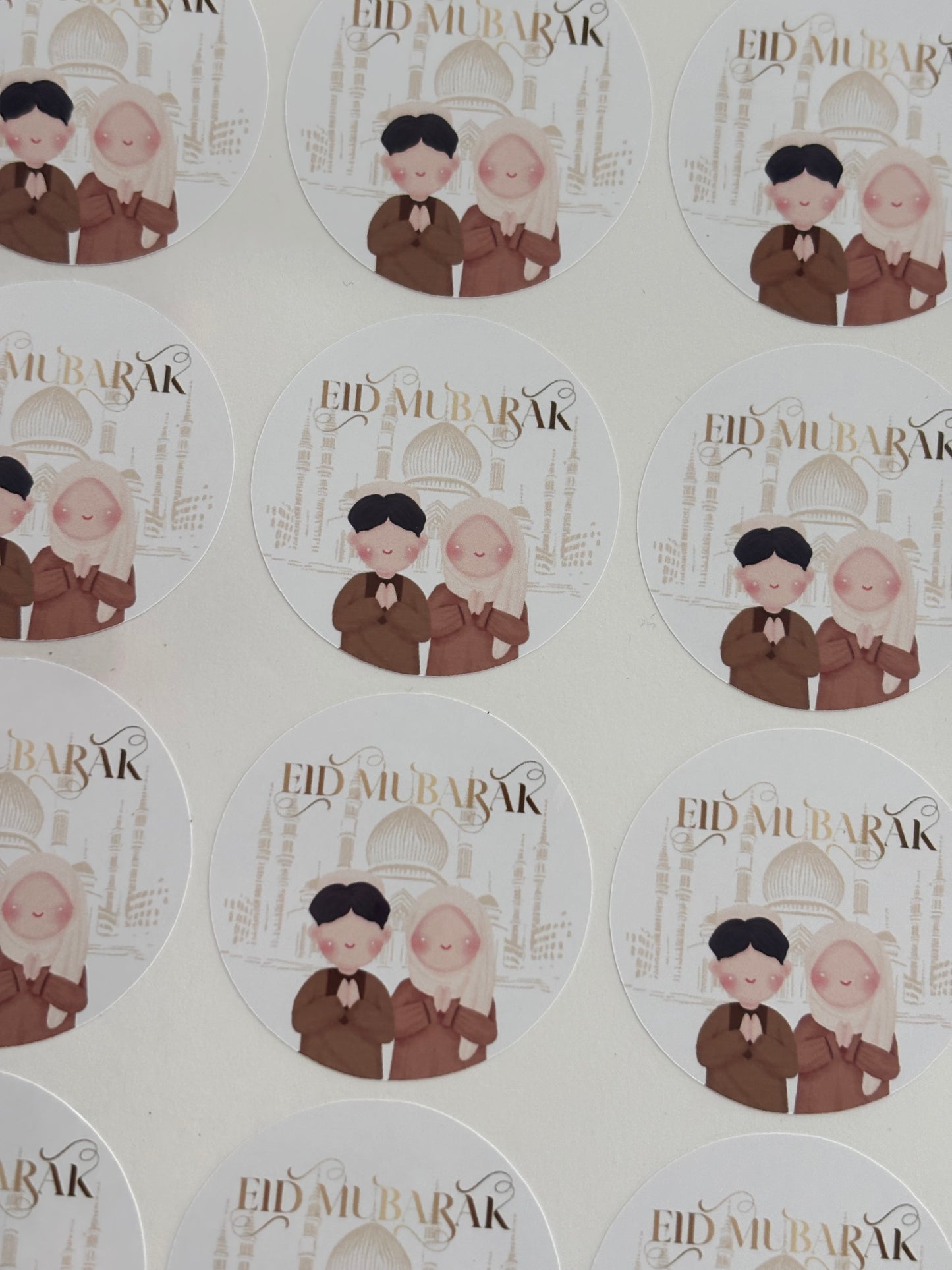 Eid Mubarak stickers
