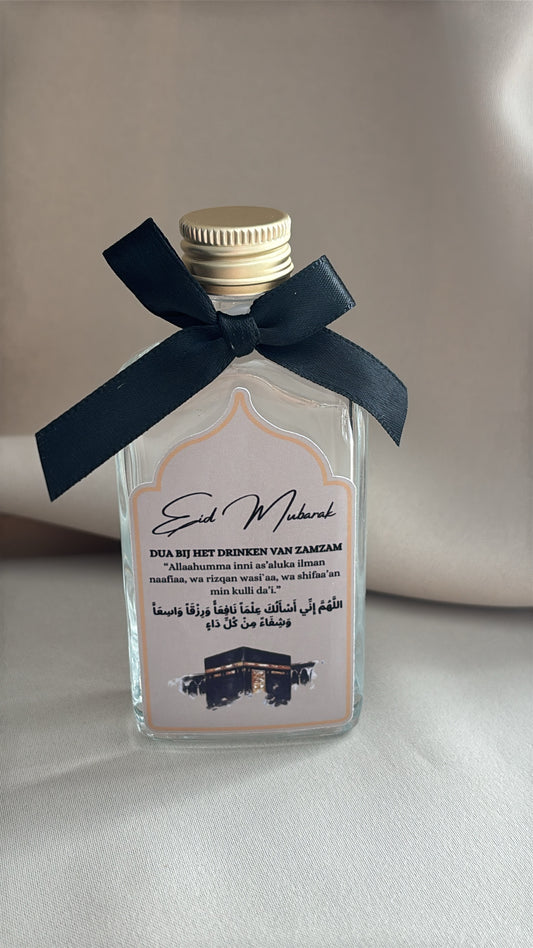 Eid Mubarak zamzam flesje, Eid mubarak gift. 