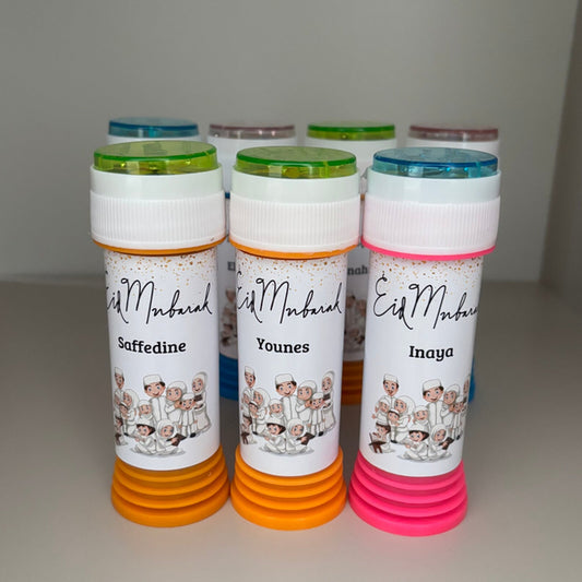 Eid mubarak bedankje. Eid mubarak bellenblaas