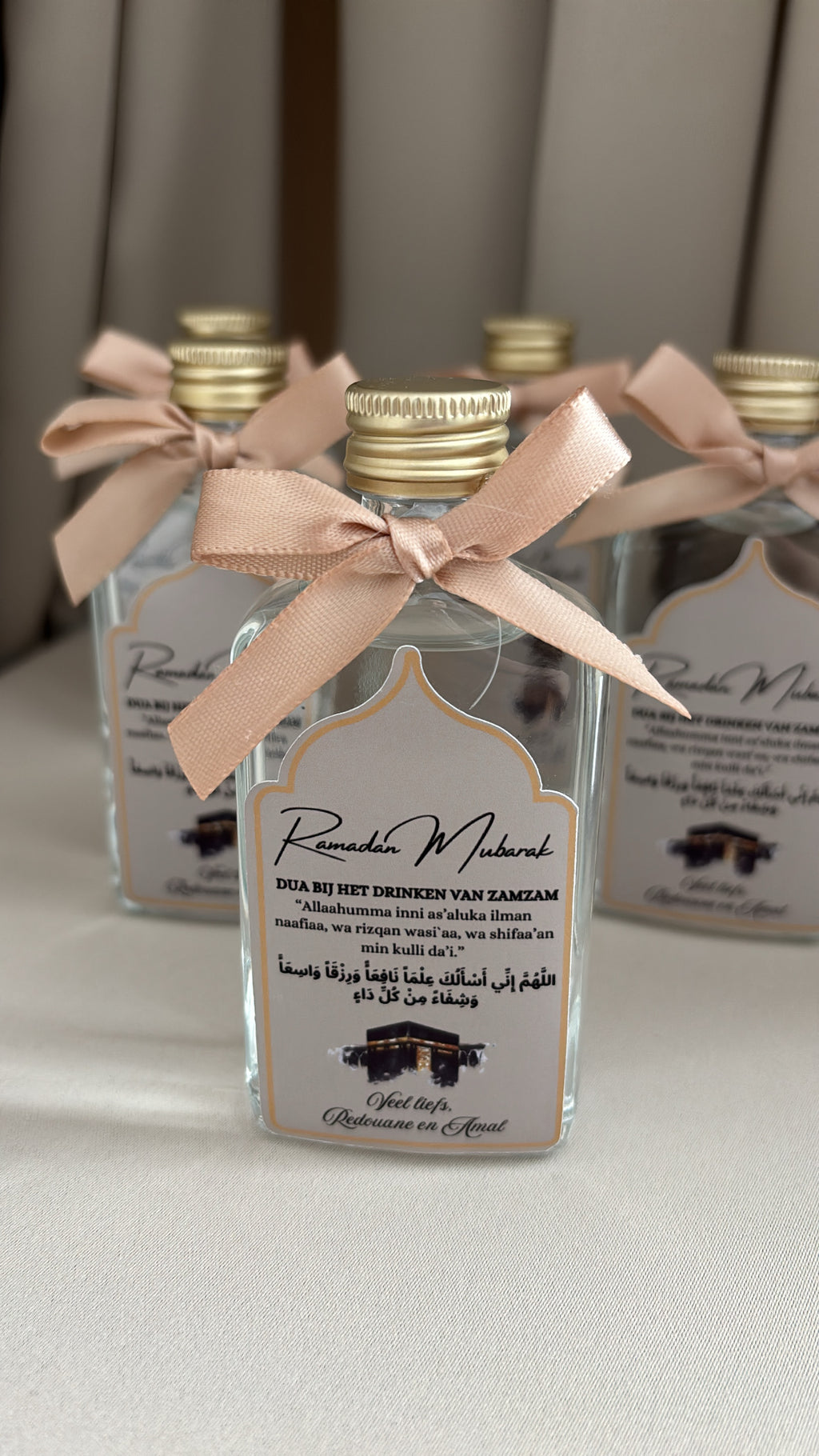 Ramadan Mubarak zamzam flesje