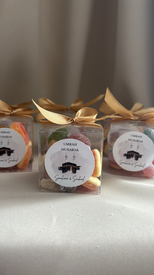 Umrah Mubarak snoepdoosje