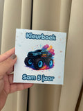 Gepersonaliseerde mini kleurboek