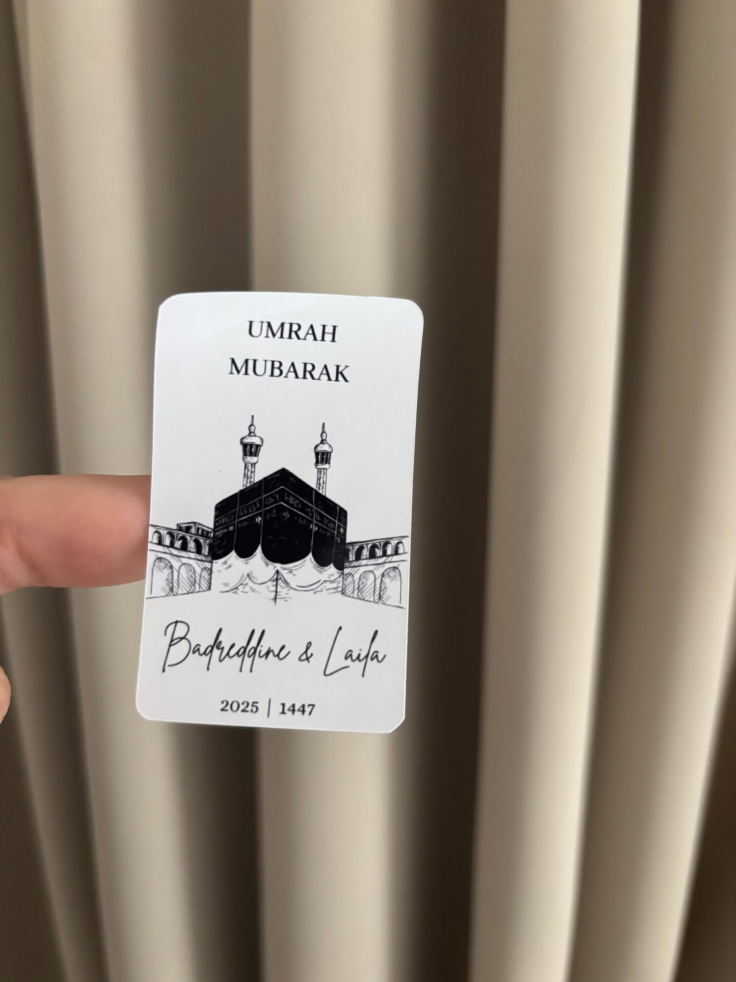 Umrah Mubarak ||| zamzam stickers