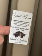 Umrah Mubarak stickers