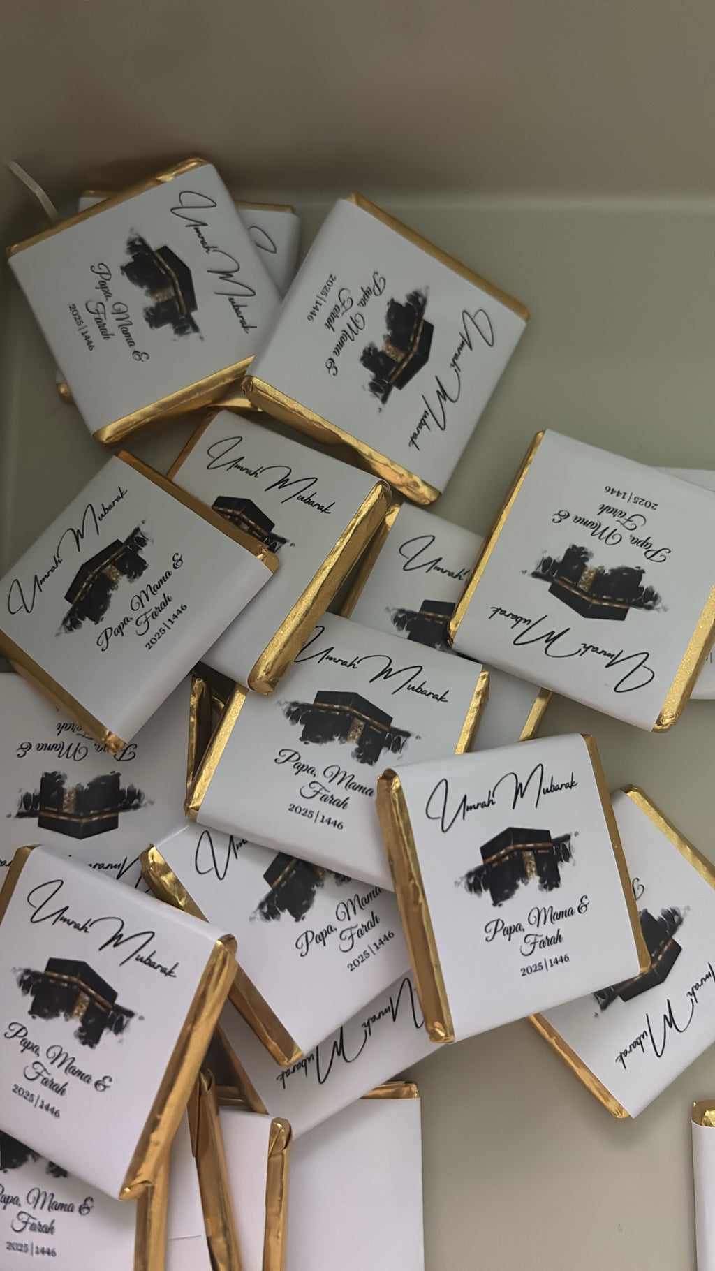 Umrah & Hadj mini chocolade