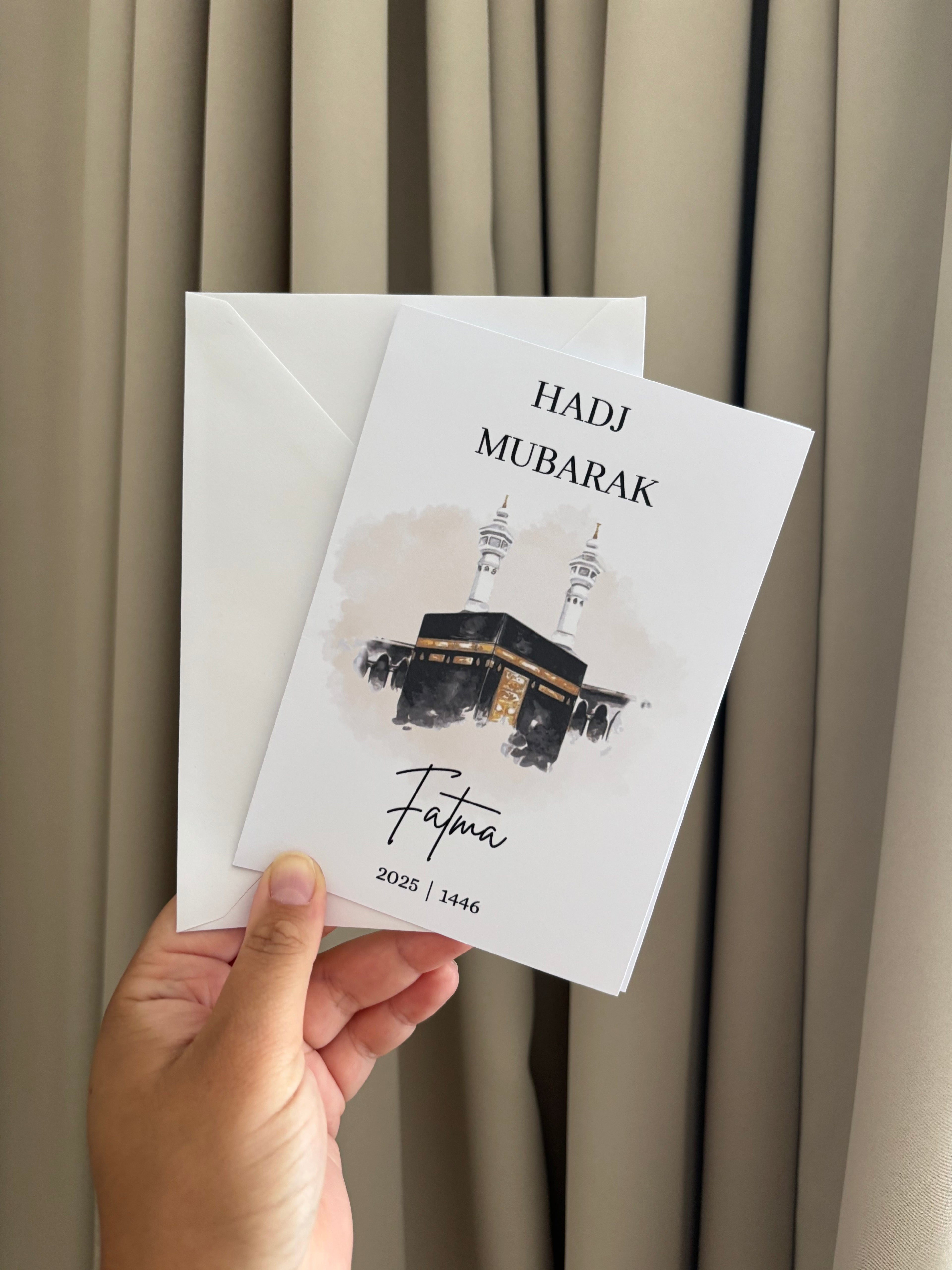 Umrah & Hadj Mubarak | wenskaart