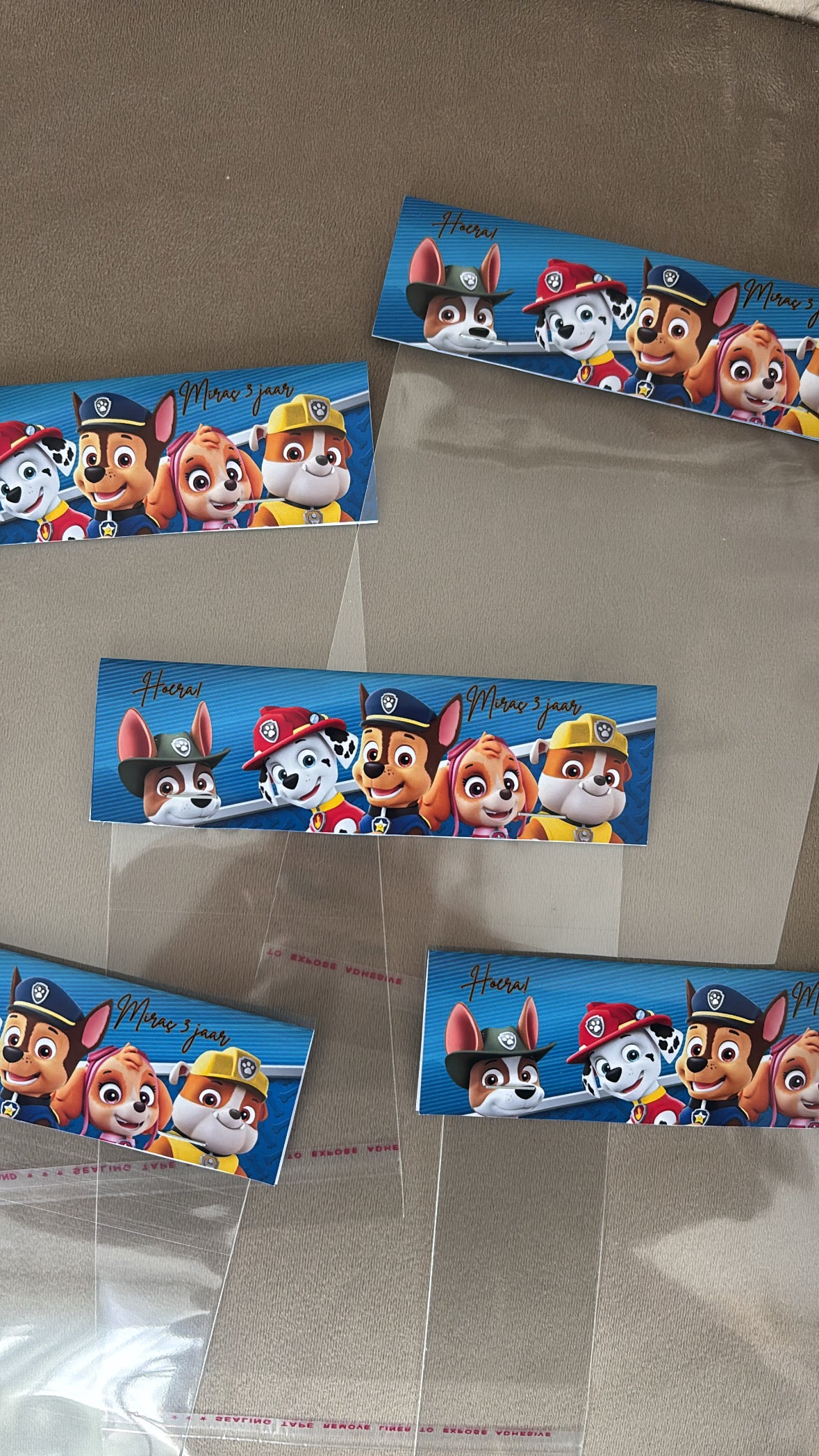 Traktatie zakjes | kies je thema