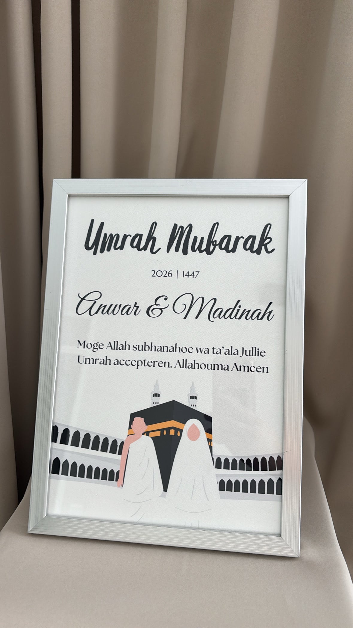 Umrah & Hadj Mubarak lijst | kies je ontwerp