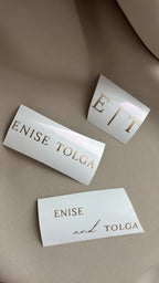 Dienblad vinyl stickers | set van 3