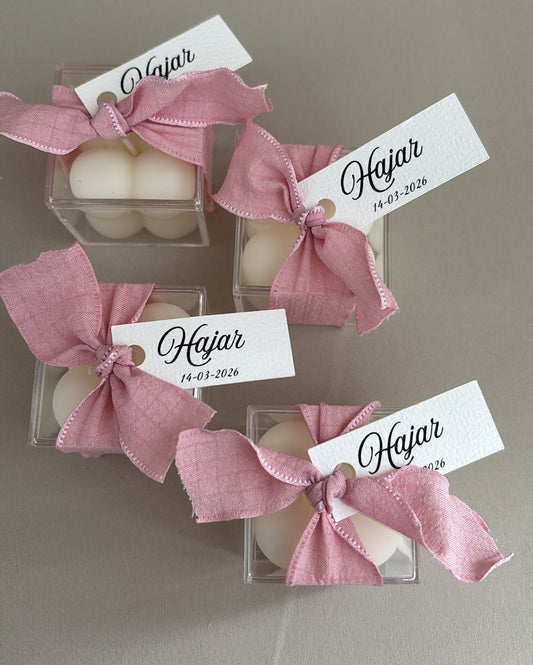 Bubble kaars geboorte