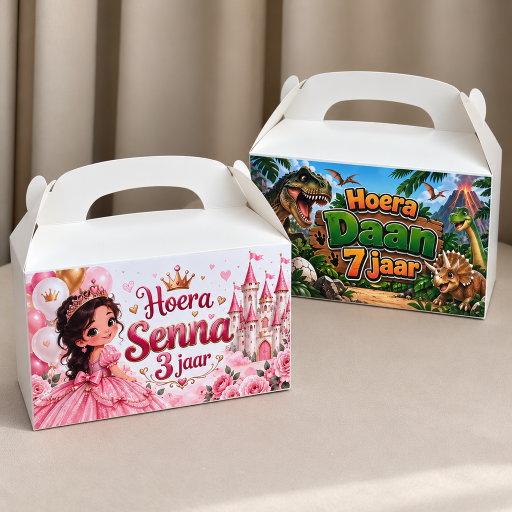 Eid Mubarak geschenkdozen met feestelijke details voor het verpakken van cadeautjes en lekkernijen
