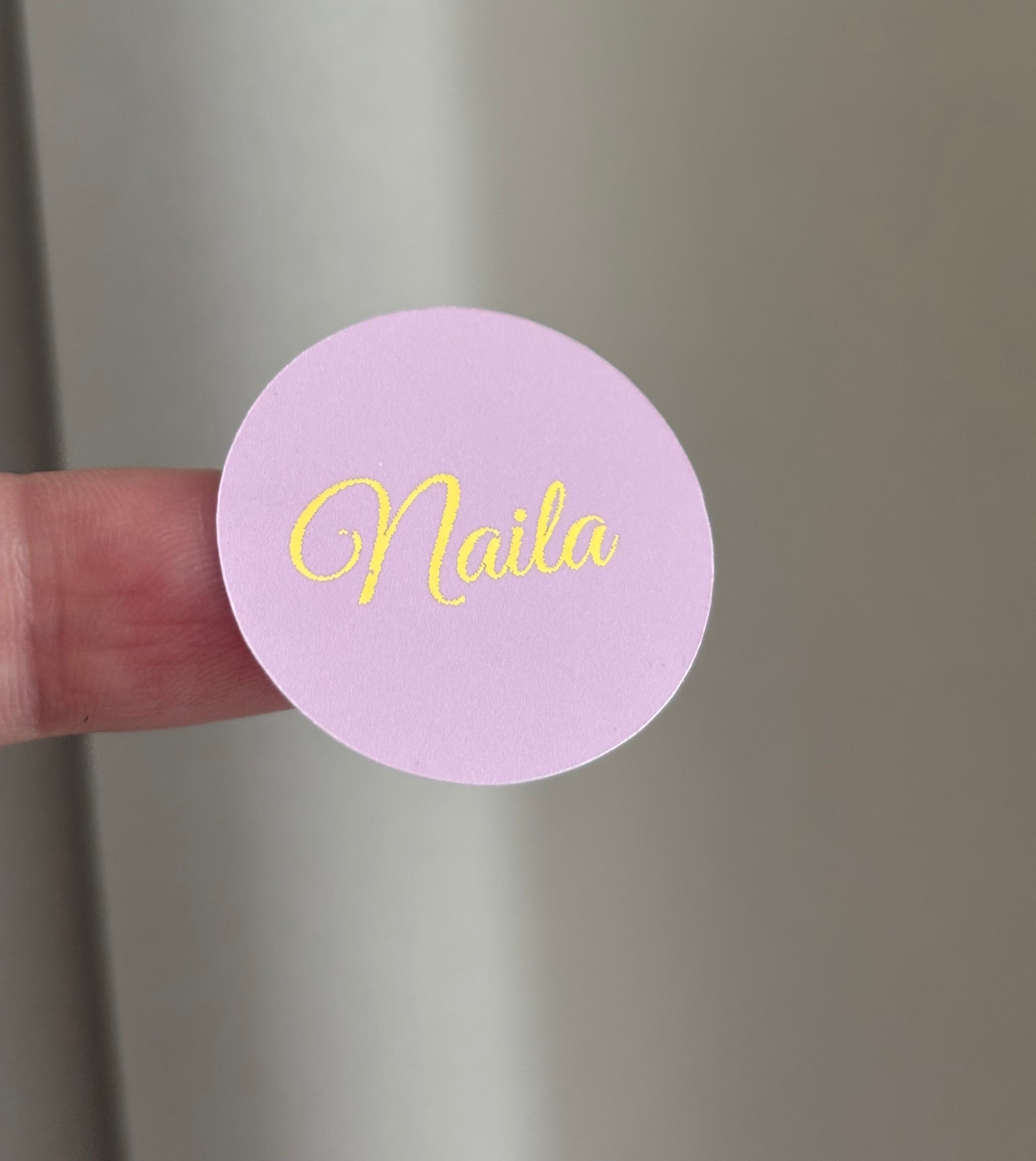Goudfolie ronde stickers