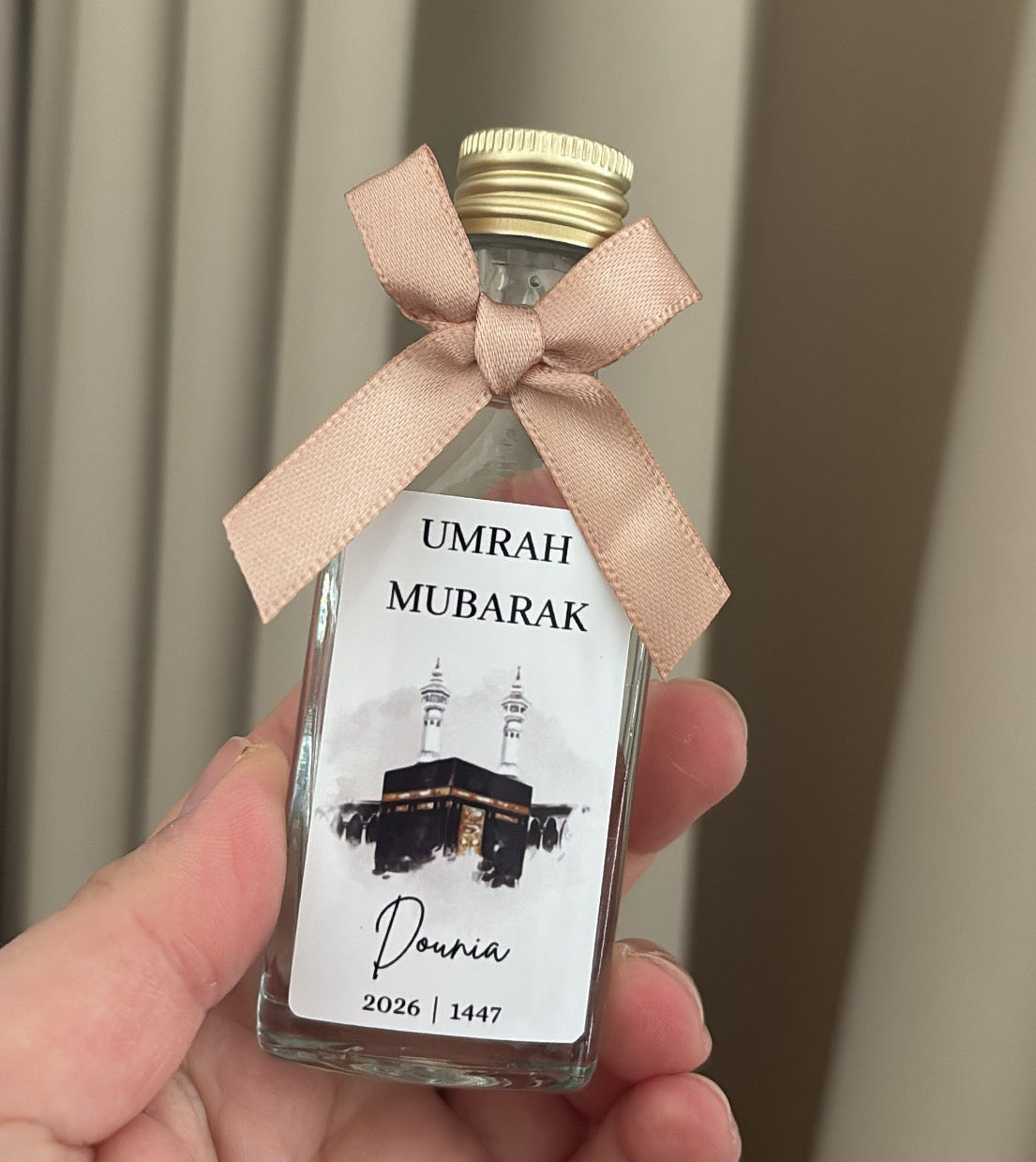 Umrah & Hadj Mubarak flesje || 20ML