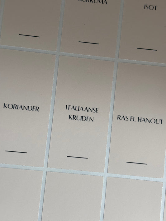 Kruidenlabels | ALTA 3x6