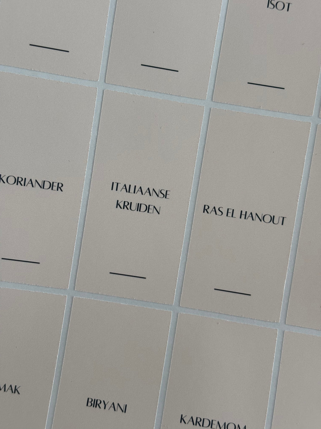 Kruidenlabels | ALTA 3x6