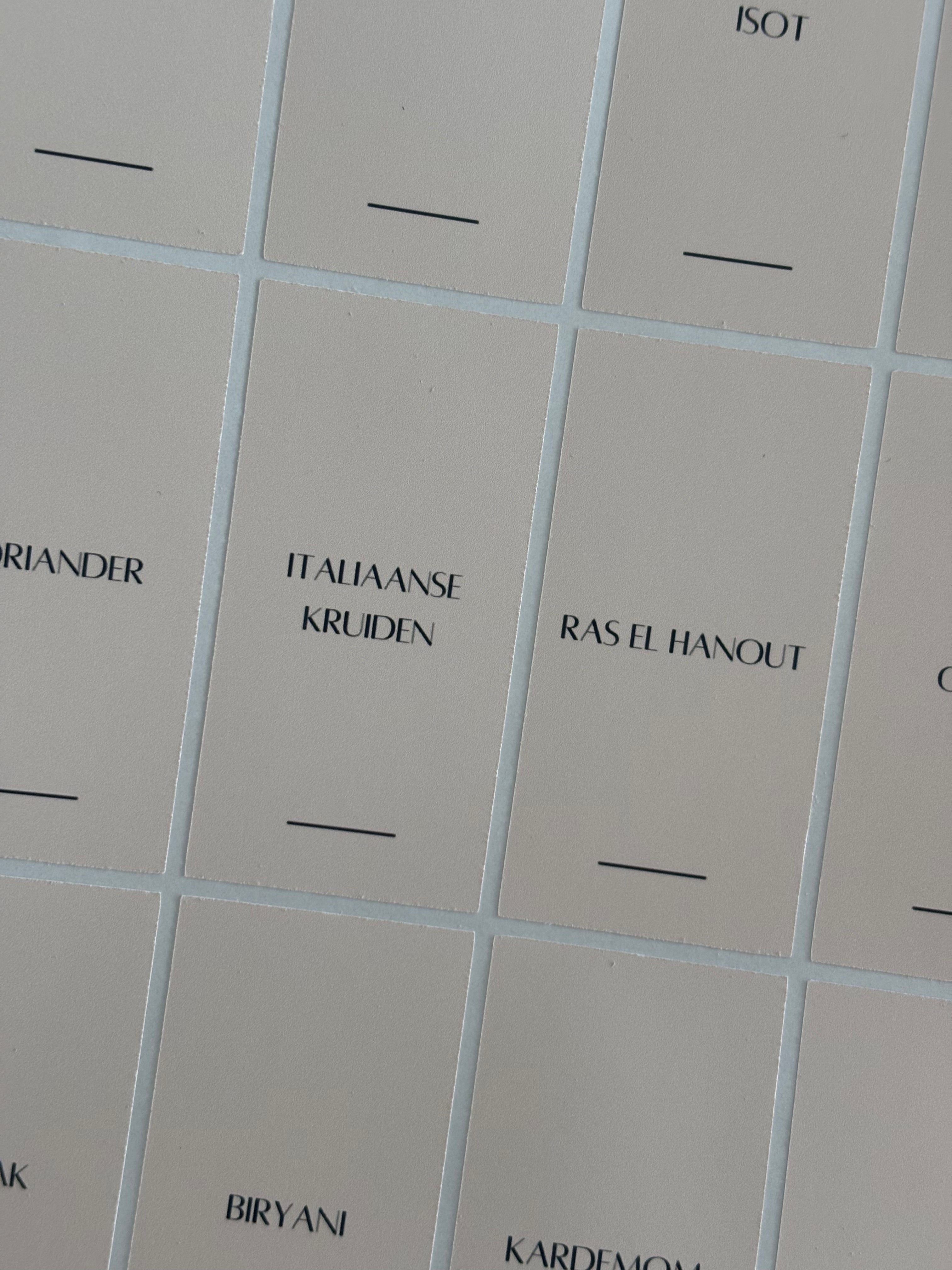 Kruidenlabels | ALTA 3x6