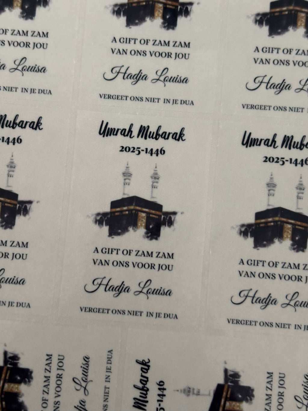 Umrah & Hadj stickers
