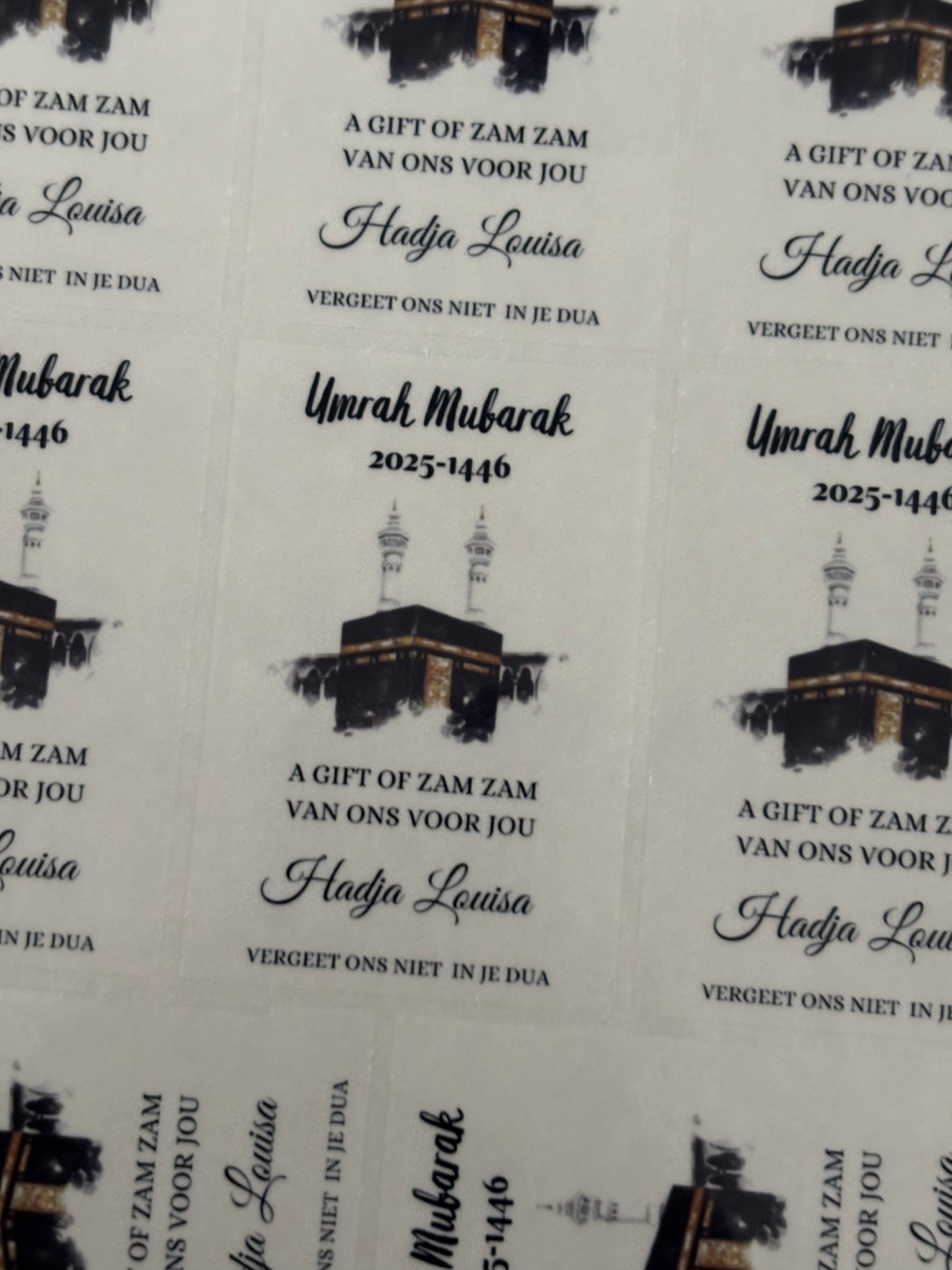 Umrah & Hadj stickers