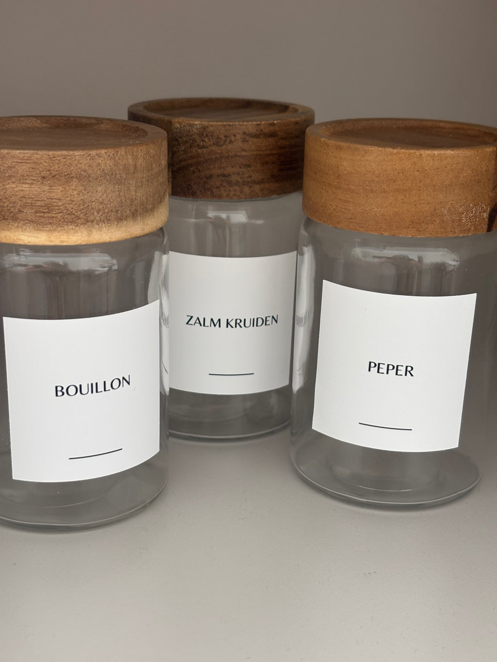 Kruidenlabels | wit | Belleza