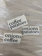 Vinyl labels| voorraad