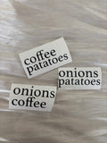 Vinyl labels| voorraad