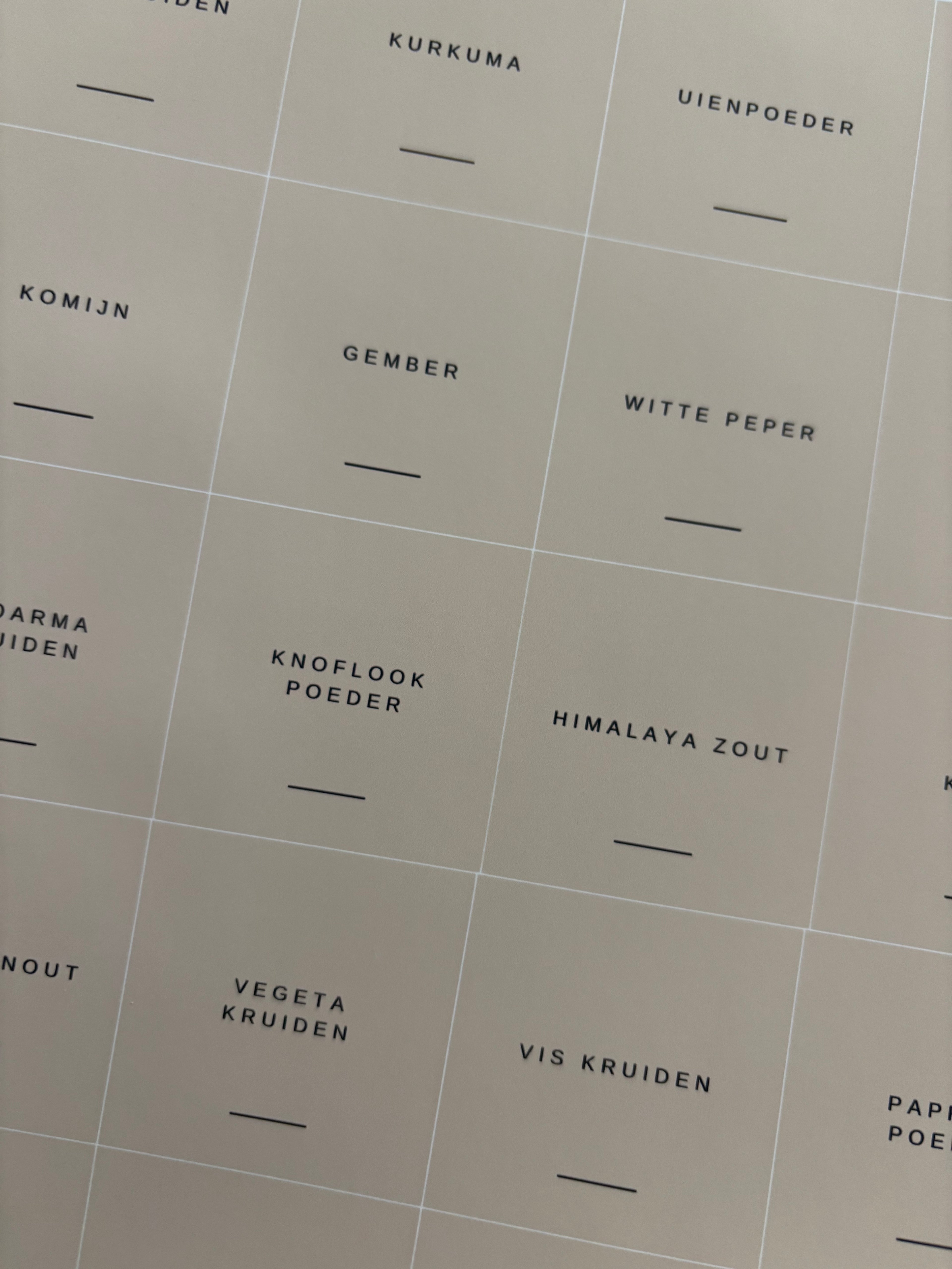 Kruidenlabels | Arimo