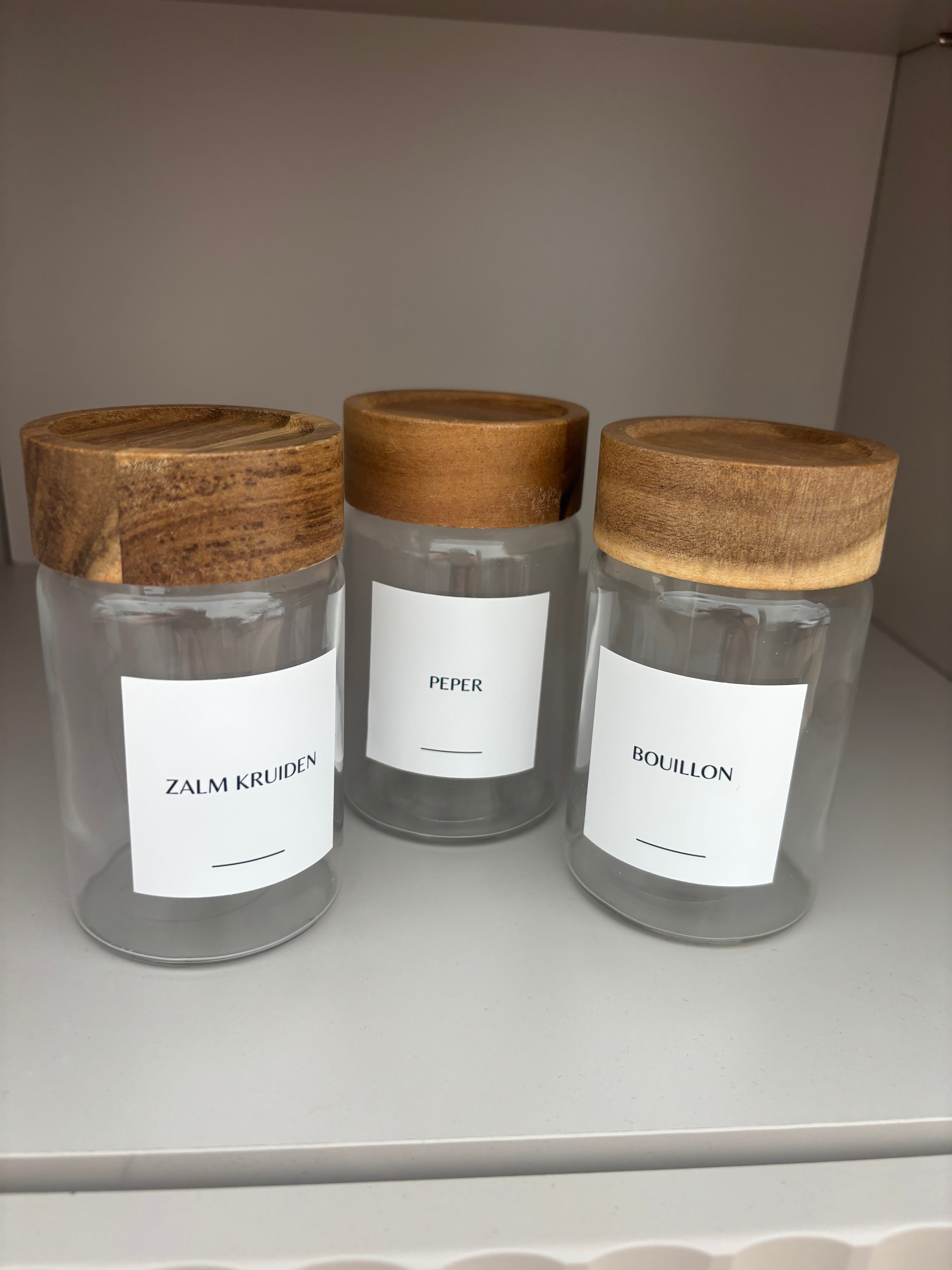 Kruidenlabels | wit | Belleza