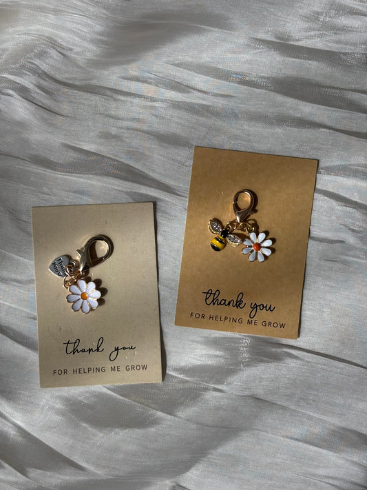 Thank you for helping me grow sleutelhanger 